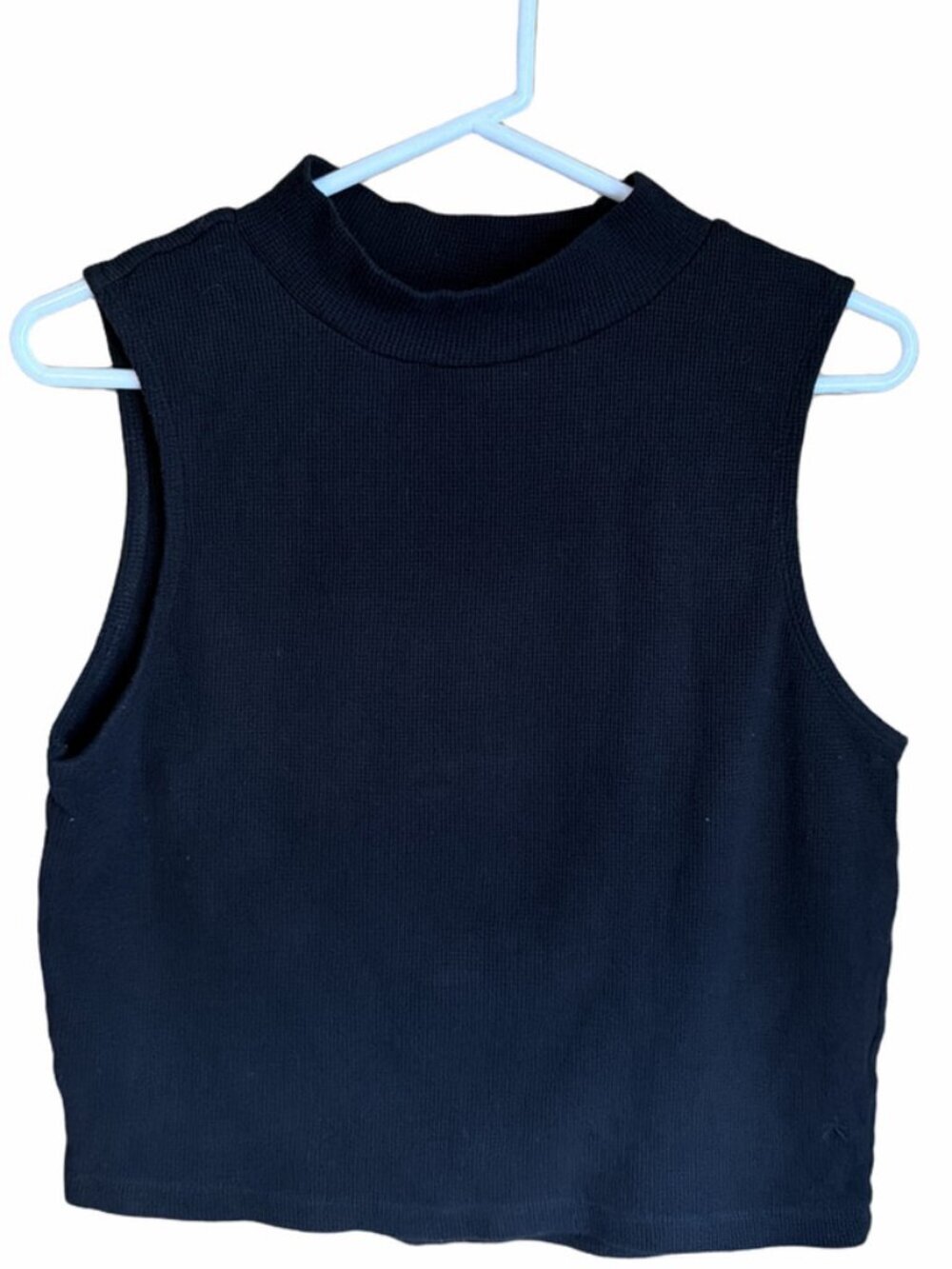 KNOWN SUPPLY Bishop Tank Mock Neck Black Size L